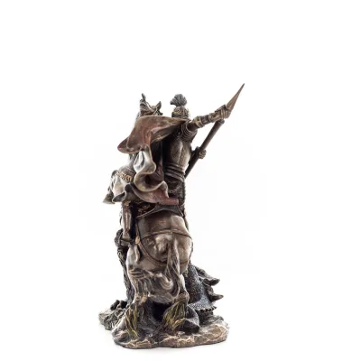 Saint George: protector of the Army, soldier 21.5cm Full-body statue with Bronze Electrolysis Veronese, Christian Veronese 5 - g