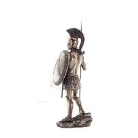 Spartan Warrior 36cm Veronese Bronze Electroplating Full Body Statue, Ancient Greece Veronese 3 - grifon.se 