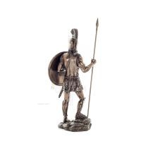 Spartan Warrior 36cm Veronese Bronze Electroplating Full Body Statue, Ancient Greece Veronese 4 - grifon.se 