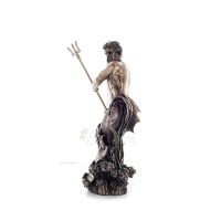 Neptune: God of the Sea, Earthquakes, Earth, Storms and Words 29cm Veronese Bronze Electroplating Full Body Statue Veronese 2 - 