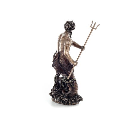 Neptune: God of the Sea, Earthquakes, Earth, Storms and Words 29cm Veronese Bronze Electroplating Full Body Statue Veronese 4 - 