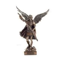 Archangel Michael: God-Like, One of the First Lords 34.5cm Veronese Bronze Electrolysis Full Body Statue, Christian Veronese 1 -