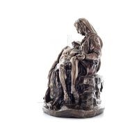 Pieta, Michelangelos The Deposition of Christ 44cm with Veronese Bronze Electrolysis, Christian, Tabletop Full Body Veronese 2 -