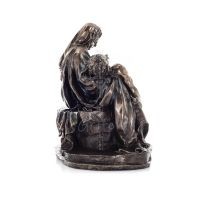 Pieta, Michelangelos The Deposition of Christ 44cm with Veronese Bronze Electrolysis, Christian, Tabletop Full Body Veronese 4 -