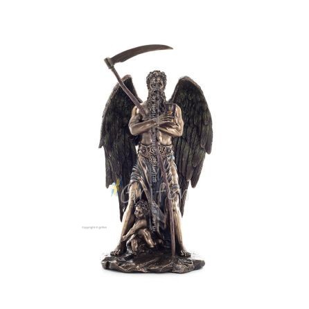 Time God in Greek Mythology 27.5cm Full Length Veronese Bronze Electrolysis Statue Veronese 1 - grifon.se