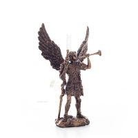 Archangel Gabriel: The Man of God 11cm Veronese Bronze Electroplating Full Body Statue, Christian Veronese 6 - grifon.se 