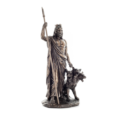 Pluto or Hades: the god of the underworld 32.5cm Veronese Electrolytic Bronze Full Body Statue Veronese 5 - grifon.se 