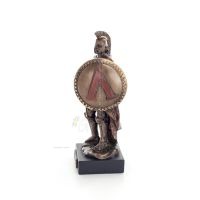 Leonidas: King of Sparta with Sword 12cm Full Length Veronese Bronze Electrolytic Statue, Ancient Greece Veronese 2 - grifon.se 