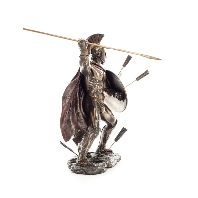 Leonidas: The King of Sparta with Arrows Color 50cm Full Length Veronese Bronze Electrolysis Statue, Ancient Greece Veronese 5 -