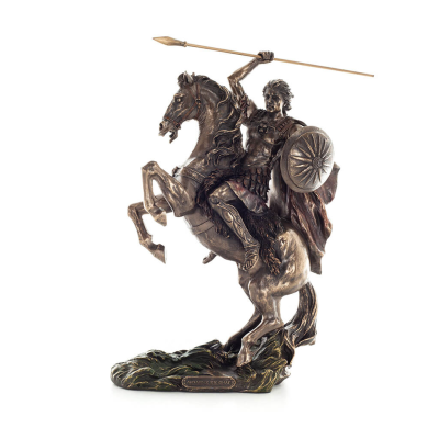 Alexander den store: Den store soldaten 31,5cm Veronese Bronze Electrolysis Full LÃ¤ngd Statue, antikens Grekland Veronese 1 - gr