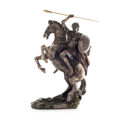 Alexander den store: Den store soldaten 31,5cm Veronese Bronze Electrolysis Full LÃ¤ngd Statue, antikens Grekland Veronese 6 - gr
