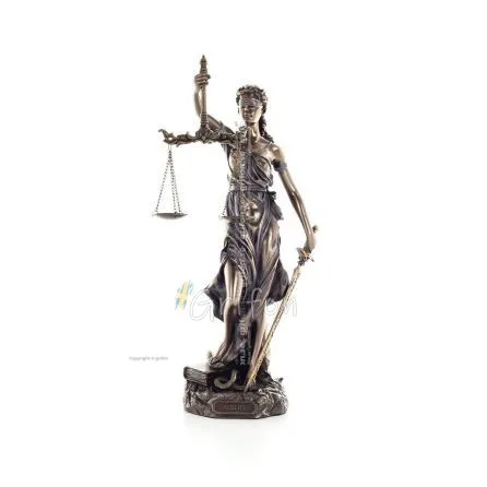 Θέμις: Τιτάνας, της ηθικής τάξης, καθώς και της εθιμοτυπίας 30εκ Ολόσωμο άγαλμα με Ηλεκτρόλυση μπρούτζου Veronese, αρχαία Ελλάδα