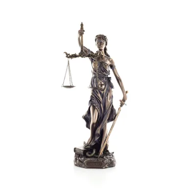 Θέμις: Τιτάνας, της ηθικής τάξης, καθώς και της εθιμοτυπίας 30εκ Ολόσωμο άγαλμα με Ηλεκτρόλυση μπρούτζου Veronese, αρχαία Ελλάδα