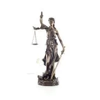Themis: Titan, of the Moral Order as well as Etiquette 30cm Full Body Electrolytic Bronze Veronese Statue, Ancient Greece Verone