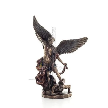 Archangel Michael: Like God, One of the First Lords 20cm Veronese Bronze Electrolytic Full Body Statue, Christian Veronese 1 - g