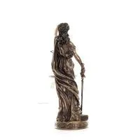 Themis: Titan of Moral Order and Etiquette 60 cm helkroppselektrolytisk brons Veronese staty, antikens Grekland Veronese 4 - gri