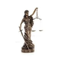 Themis: Titan of Moral Order and Etiquette 60 cm helkroppselektrolytisk brons Veronese staty, antikens Grekland Veronese 6 - gri