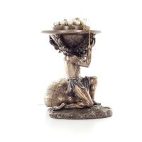 Atlas Titan: The leader of the Titanids 23cm Jewelry box, Jewelry box for safekeeping, Veronese bronze statue Veronese 6 - grifo