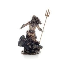 Poseidon: God of the Sea, Earthquakes, Earth, Storms and Words 30cm Veronese Bronze Electroplating Full Body Statue Veronese 3 -