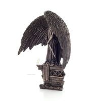 Charos or Charon the ferryman/carrier of Hades with a sword in a hilt 28x32.5cm Veronese Bronze Electrolysis Full Body Statue Ve