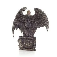 Charos or Charon the ferryman/carrier of Hades with a sword in a hilt 28x32.5cm Veronese Bronze Electrolysis Full Body Statue Ve