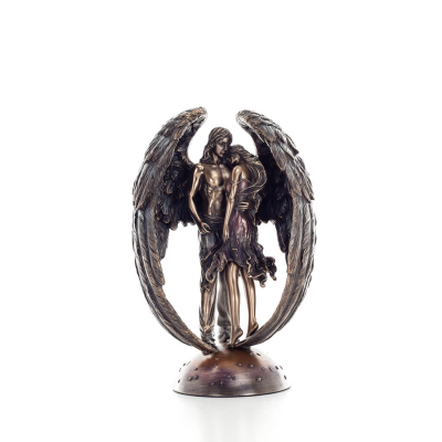 Guardian Angel 25cm Veronese Bronze Electroplating Full Body Statue Veronese 1 - grifon.se 