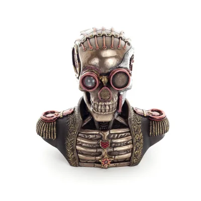Skeleton 19x19cm Jewelry box, Jewelery box, case like a box for storage, Veronese Bronze Electrolysis Full Body Statue Veronese 