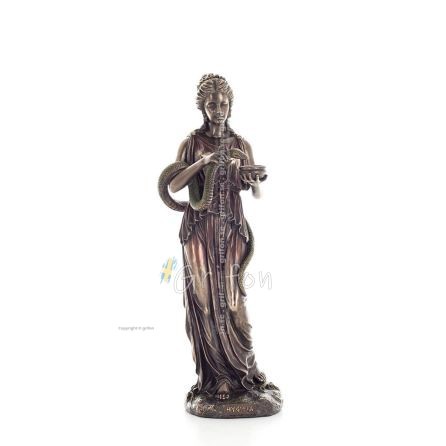 Health: Deity, of health of body and soul 27.5cm Veronese Bronze Electrolysis Full Body Statue Veronese 1 - grifon.se 
