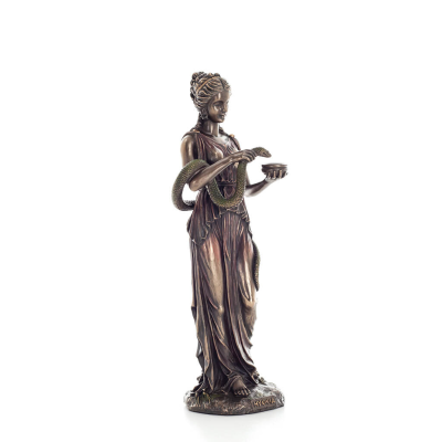 Health: Deity, of health of body and soul 27.5cm Veronese Bronze Electrolysis Full Body Statue Veronese 6 - grifon.se 