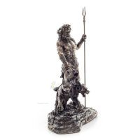 Pluto eller Hades: underjordens gud med cerberus 20x17,5 cm Veronese Brons Electrolysis Helkroppsstaty Veronese 5 - grifon.se 