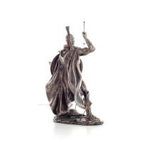 Leonidas: The King of Sparta with Arrows 25cm Full Length Veronese Bronze Electrolytic Statue, Ancient Greece Veronese 4 - grifo