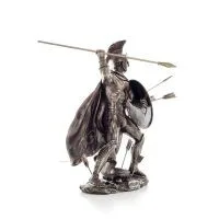 Leonidas: The King of Sparta with Arrows 25cm Full Length Veronese Bronze Electrolytic Statue, Ancient Greece Veronese 5 - grifo