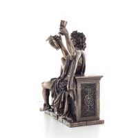 Dionysus: The god of wine and revelry. 21x25cm Veronese Bronze Electrolysis Full Body Statue, Ancient Greece Veronese 2 - grifon