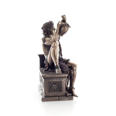 Dionysus: The god of wine and revelry. 21x25cm Veronese Bronze Electrolysis Full Body Statue, Ancient Greece Veronese 5 - grifon