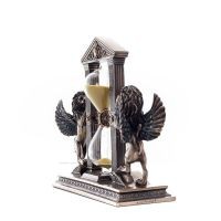 Lion: symbol of the virtues of a ruler, Hourglass 21x18cm Veronese Bronze Electrolysis Full Body Statue Veronese 2 - grifon.se 