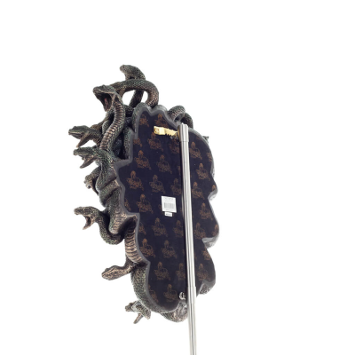 Medusa: The Wild-Eyed Mermaid in a Mask VÃ¤ggmonterad 37 cm Veronese brons elektrolytisk staty i full lÃ¤ngd, antikens Grekland Ve