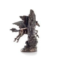 Pegasus: Born of Blood, Followed the Muses and Zeus 35cm Veronese Bronze Electrolysis Full Body Statue, Ancient Greece Veronese 