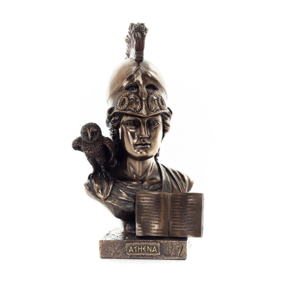 Î‘Î¸Î·Î½Î¬ Î® Î‘Î¸Î¬Î½Î± Î® Î‘Î¸Î®Î½Î·: Î— Î¸ÎµÎ¬ Ï„Î·Ï‚ ÏƒÎ¿Ï†Î¯Î±Ï‚ Î¼Îµ Ï€ÎµÏÎ¹ÎºÎµÏ†Î±Î»Î±Î¯Î±, Î²Î¹Î²Î»Î¯Î¿ & Î¼Î¹Î± ÎºÎ¿Ï…ÎºÎ¿Ï…Î²Î¬Î³Î¹Î± Ï„Î·Ï‚ 22,5 ÎµÎº Î ÏÎ¿Ï„Î¿Î¼Î®, Î¼Ï€Î¿ÏÏƒÏ„Î¿ Î¬Î³Î±Î»Î¼Î± Î’ÎµÏÎ¿Î½Î­Î¶ 1 