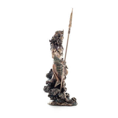 Poseidon: God of the Sea, Earthquakes, Earth, Storms and Words 50cm Veronese Bronze Electroplating Full Body Statue Veronese 5 -