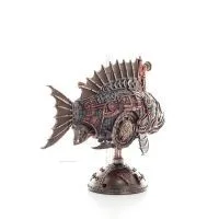 Steampunk Fish 31x24cm Veronese Bronze Electrolysis Full Body Statue Veronese 3 - grifon.se 
