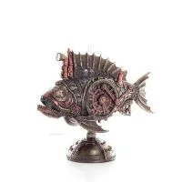 Steampunk Fish 31x24cm Veronese Bronze Electrolysis Full Body Statue Veronese 6 - grifon.se 