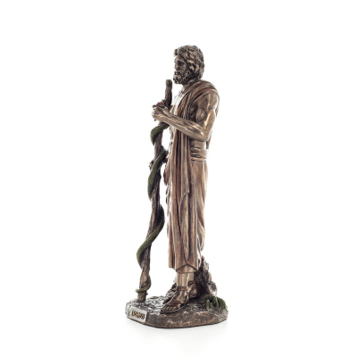 Asclepius: The God of Medicine, 29cm Veronese Bronze Electrolysis Full Body Statue, Ancient Greece Veronese 2 - grifon.se 