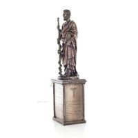 Hippocrates: The Father of Modern Medicine, with Oath on Base 41cm Veronese Bronze Electrolysis Full Body Statue Veronese 2 - gr