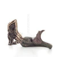 SjÃ¶jungfrun: den vackraste demonen, vilande pÃ¥ vÃ¤nster hand 17x29 cm Veronese Brons Electrolysis Helkroppsstaty Veronese 4 - gri