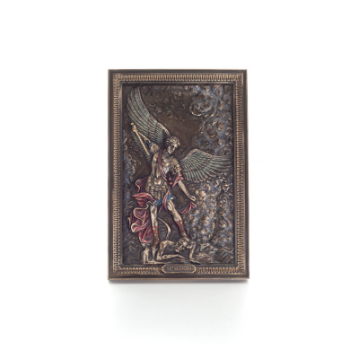 Ã„rkeÃ¤ngel Michael Icon 23,5x15,5cm Veronese bronselektrolys, religiÃ¶s - Andlig kristen Veronese 1 - grifon.se 