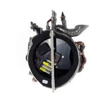 Wall clock steampunk exhausts 36x29cm Veronese bronze electrolysis, Modern Decorative Veronese 4 - grifon.se 