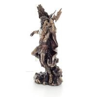 Zeus or Zeus: God of Sky, Lightning, Law, Thunder, Order with Lightning Bolt 23cm Veronese Bronze Electroplating Statues Verones