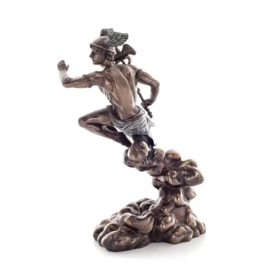 Ερμής: Ο αγγελιαφόρος των θεών, 22εκ Ολόσωμο άγαλμα με Ηλεκτρόλυση μπρούτζου Veronese, αρχαία Ελλάδα Βερονέζ 3 - grifon.se 
