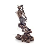 Mercury: The Messenger of the Gods, 22 cm Veronese Bronze Electrolysis Helkroppsstaty, antikens Grekland Veronese 4 - grifon.se 