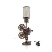 Steampunk table lamp 46.5x31cm with Veronese Bronze Electrolysis Veronese 1 - grifon.se 